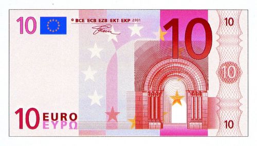 Gift van 10 euro